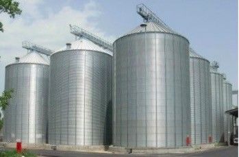 Large Grain Silo Bin Industrial Galvanized Steel Sheet Livestock Feed Support